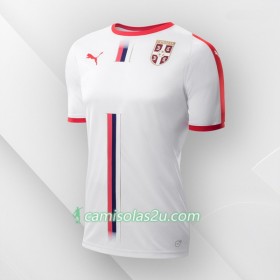 Camisolas de Futebol Sérvia Equipamento Alternativa Copa do Mundo 2018 Manga Curta